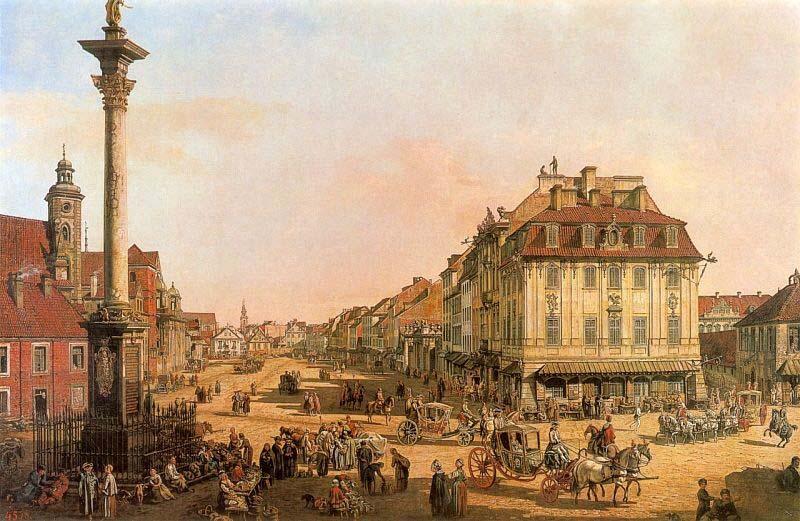 Bernardo Bellotto Cracow Suburb as seen from the Cracow Gate. Norge oil painting art